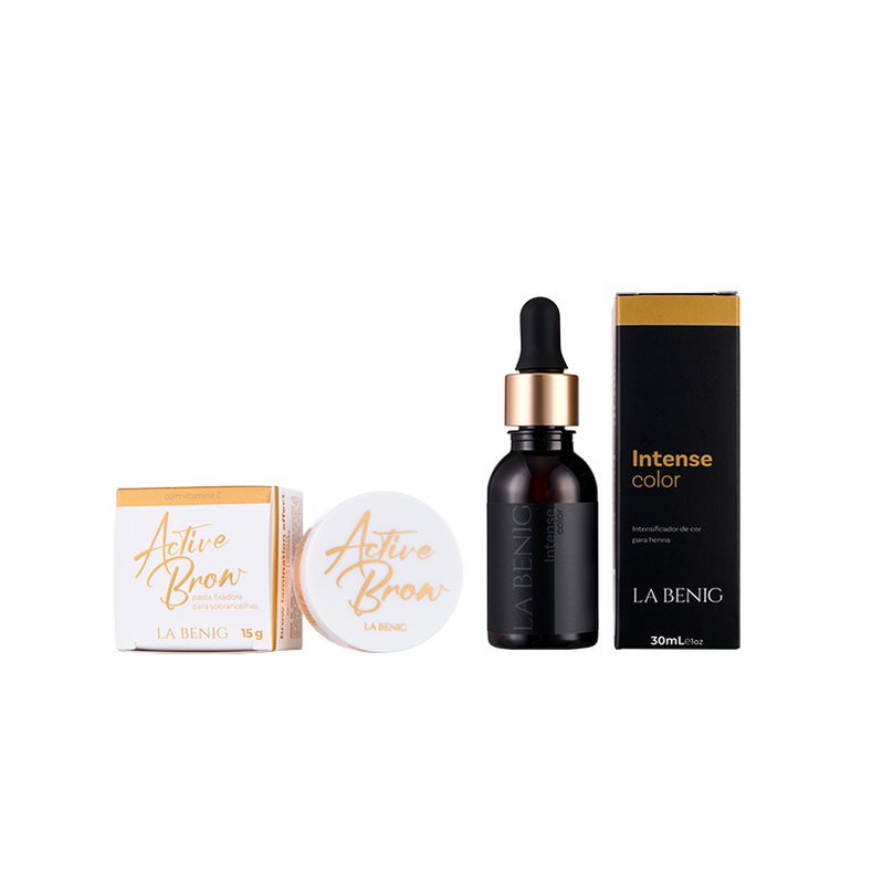 Combo Active Brow + Intense Color – Fixation, Definition & Long-Lasting Color