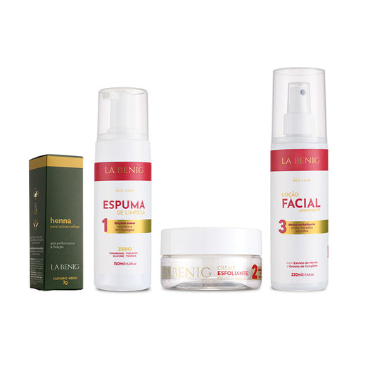 La Benig Combo – 3g Henna + Skin Care Kit