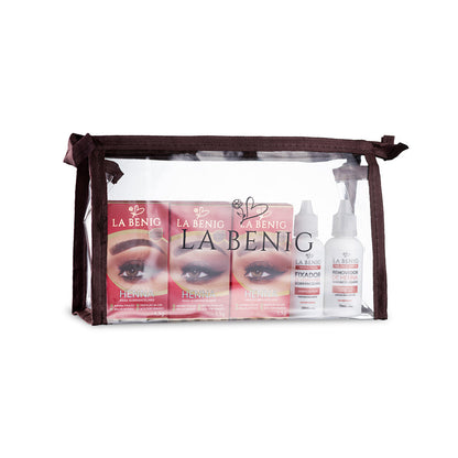 La Benig Cosmetic Bag – Brown